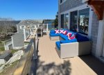 Outdoor deck seating